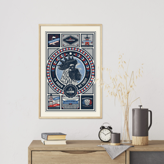 Affiche collector In North We Trust