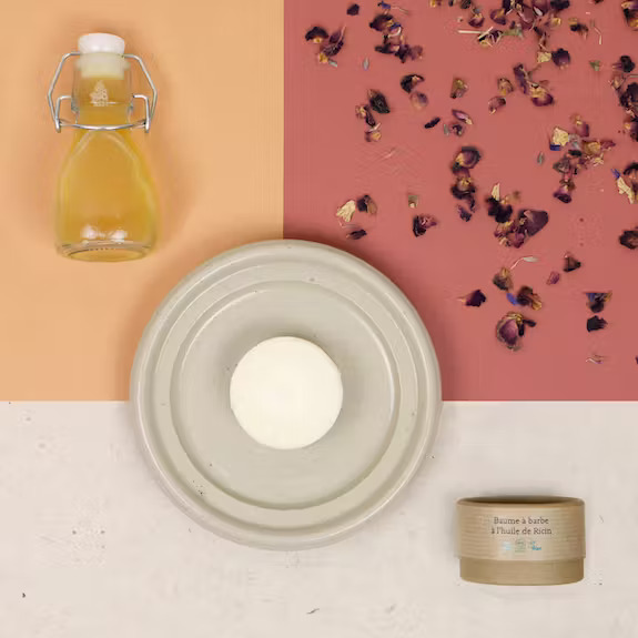 Baume À Barbe Naturel À L'Huile De Ricin - 40G Comme Avant