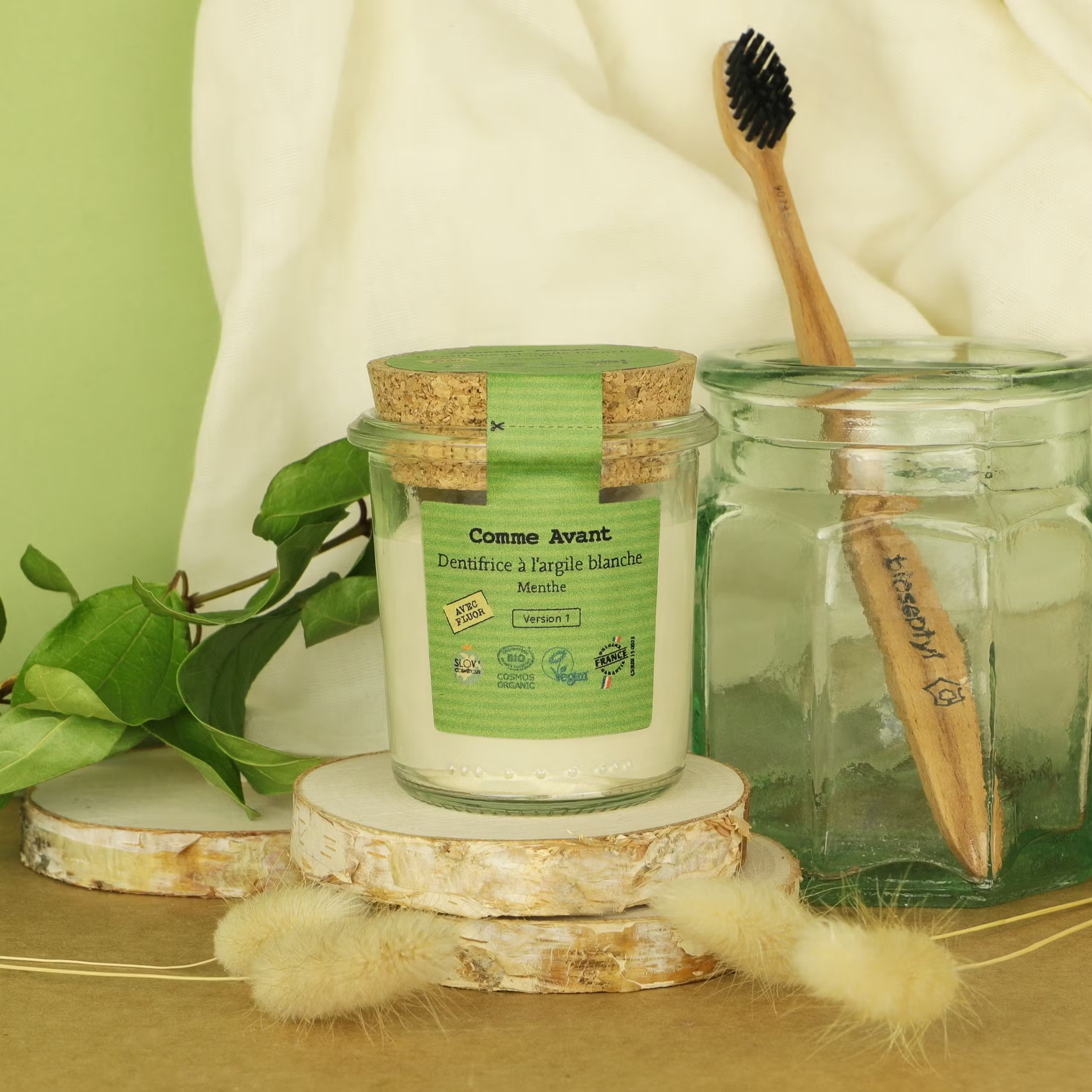 Dentifrice En Pâte Bio À La Menthe (Avec Fluor) Comme Avant Bio