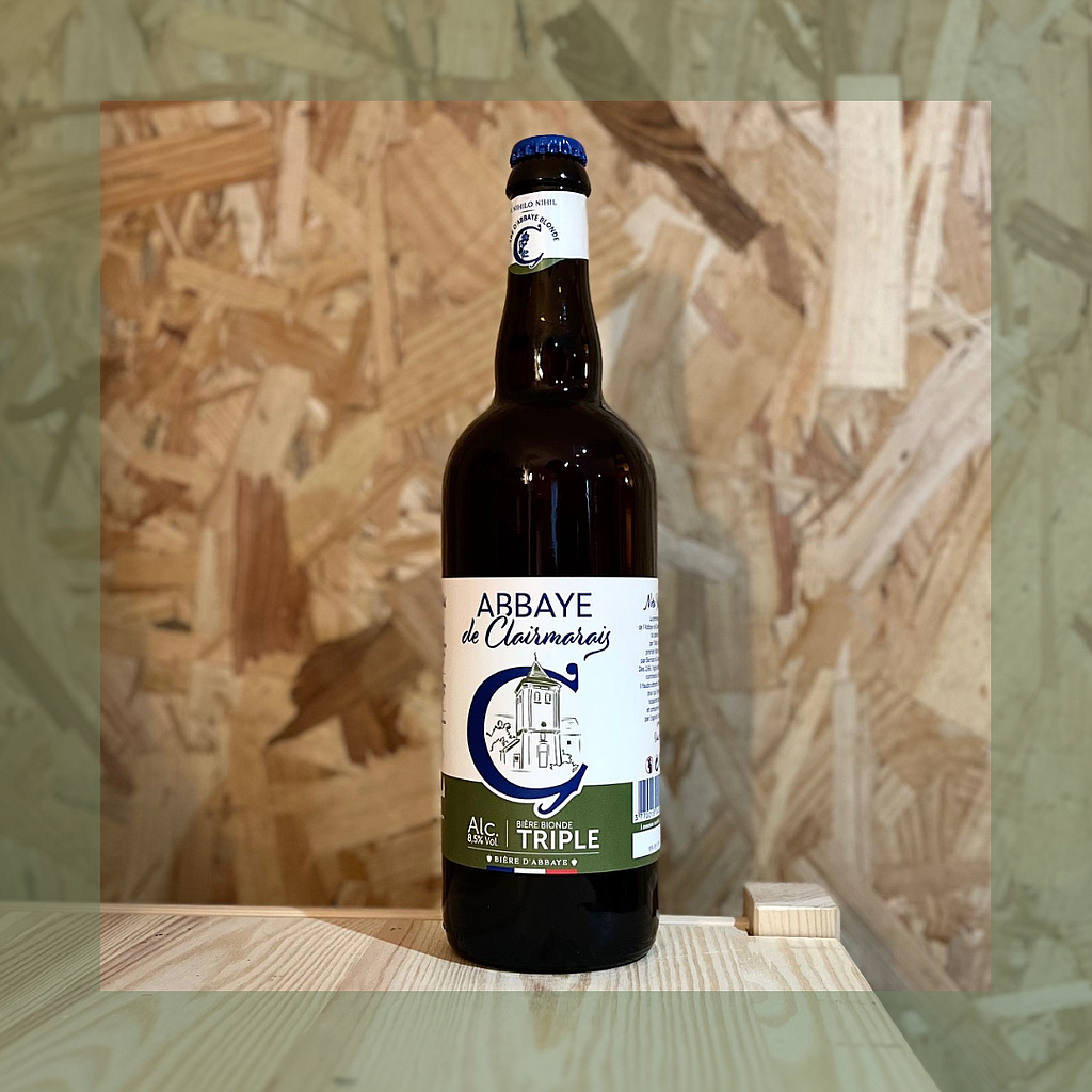 Bière Triple Abbaye De Clairmarais 75Cl