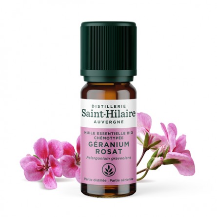Huile Essentielle Géranium Rosat Bio 10Ml