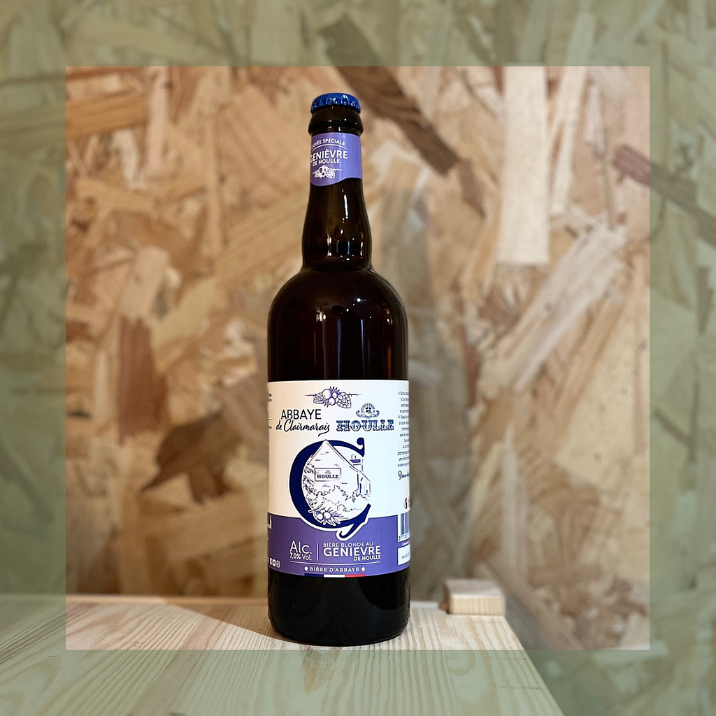 Bière Au Genièvre De Houlle Abbaye De Clairmarais 75Cl
