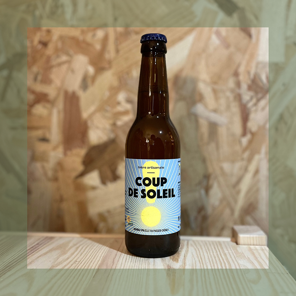 Bière Tandem Coup De Soleil - Double IPA 7.5°