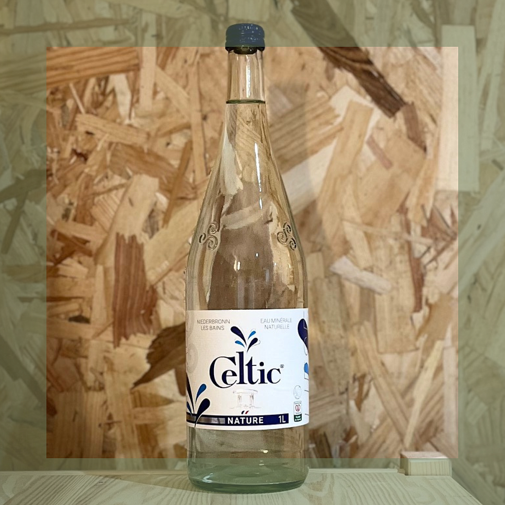 Eau Plate Celtic Bleue 1L (verre consigné)