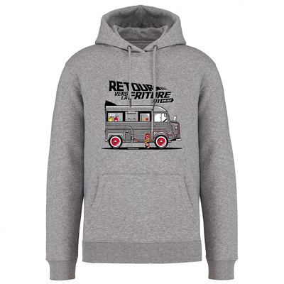 Sweat-shirt mixte Retour Vers La Friture T.L