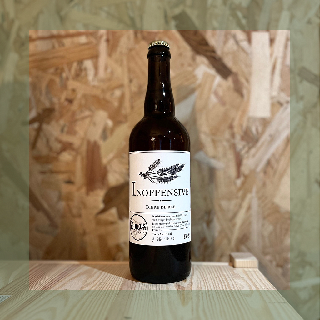 Bière Inoffensive 5° - Brasserie Dubois