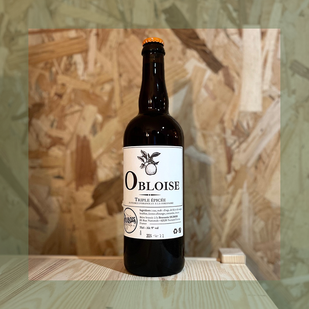 Bière Triple Obloise 9° - Brasserie Dubois