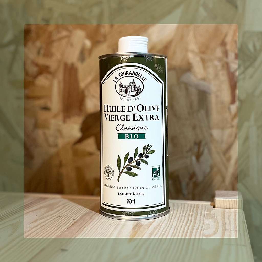 Huile D'Olive Vierge Extra Classique Bio 750ml - La tourangelle