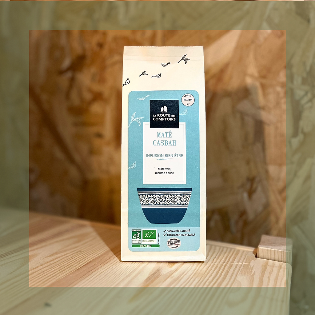 Thé Noir Maté Casbah Bio 100G