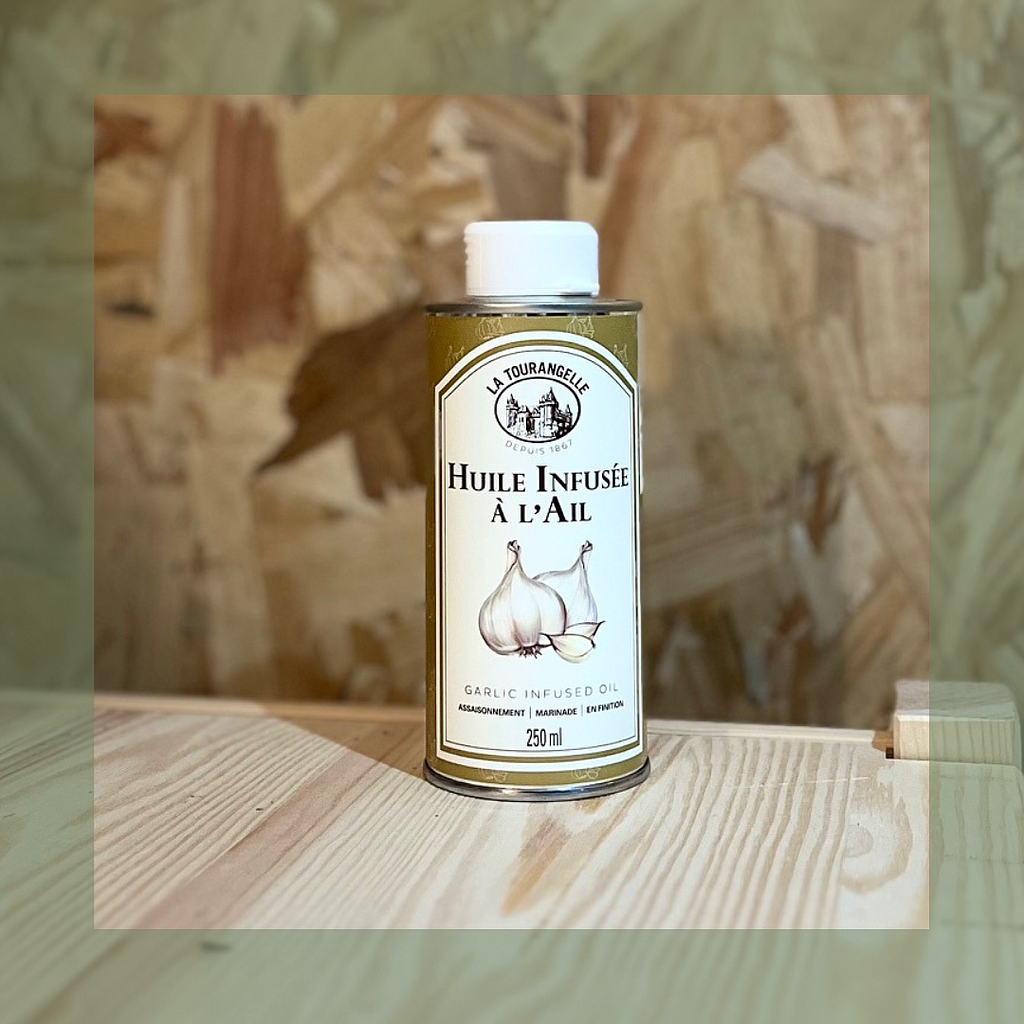 Huile Infusée à l'Ail 250ml - La tourangelle