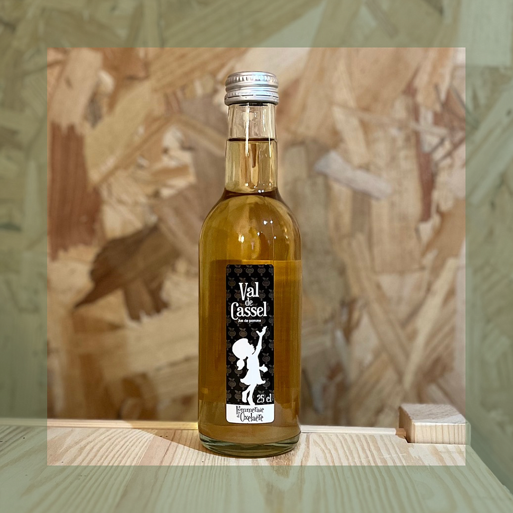Jus de pomme 25CL - La pommeraie d'Oxelaëre