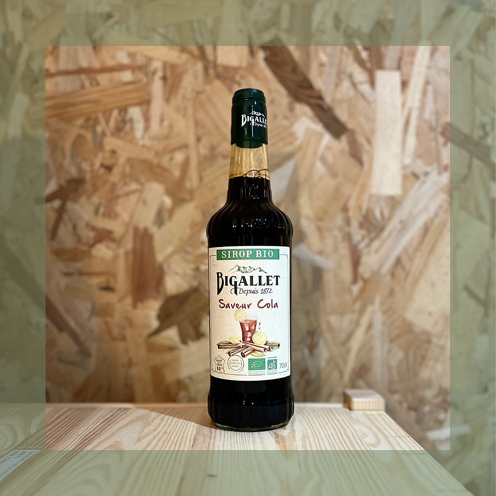 Bouteille 70Cl Sirop Cola Bio
