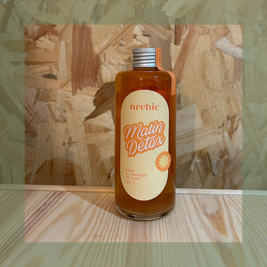 Cure matin détox vinaigre de cidre et épices bio - Archie