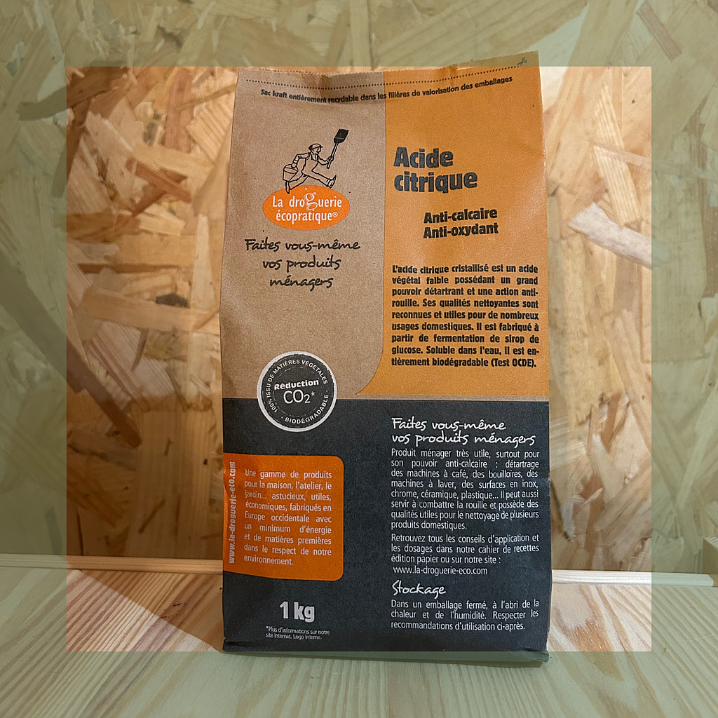 Acide citrique 1kg - Ecodis