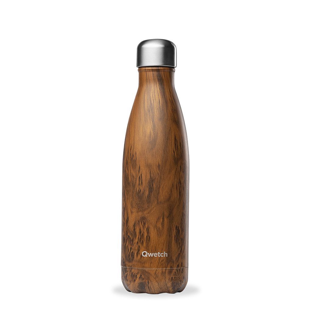Bouteille Isotherme 500Ml Wood - Qwetch