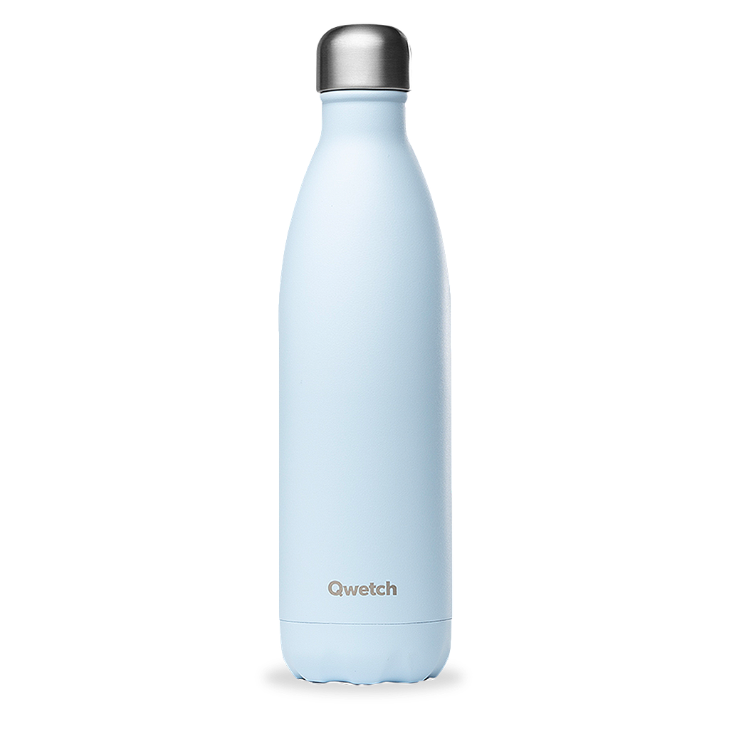 Bouteille isotherme 750ml pastel bleu - Qwetch