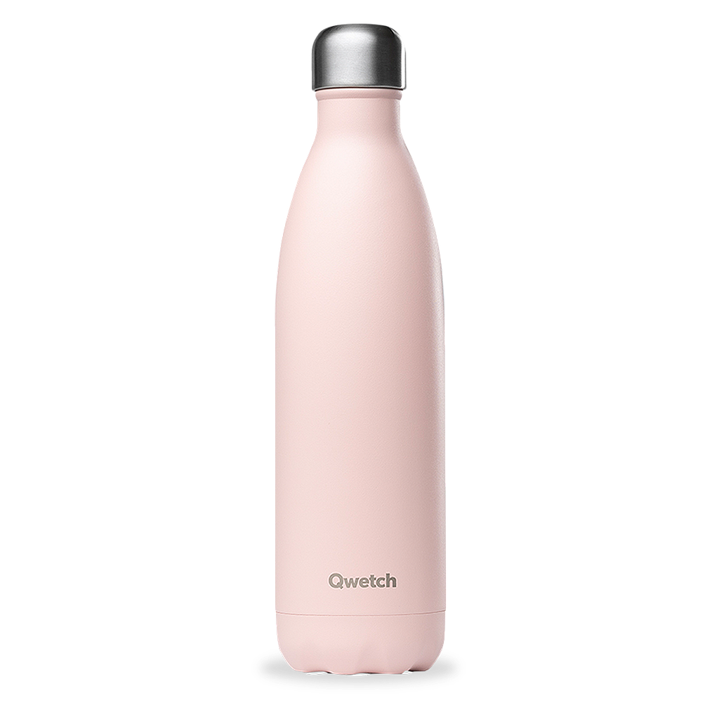 Bouteille isotherme 750ml pastel rose - Qwetch