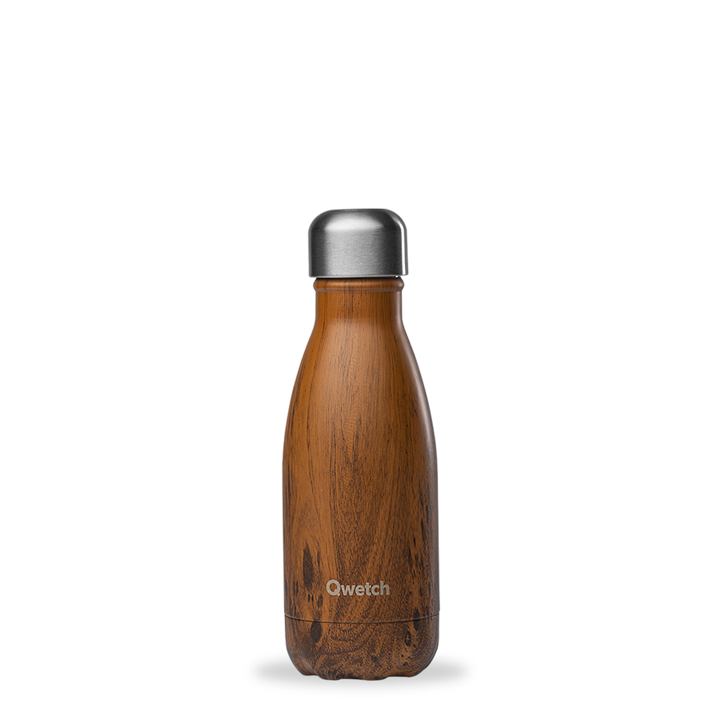 Bouteille Isotherme 260Ml Wood - Qwetch
