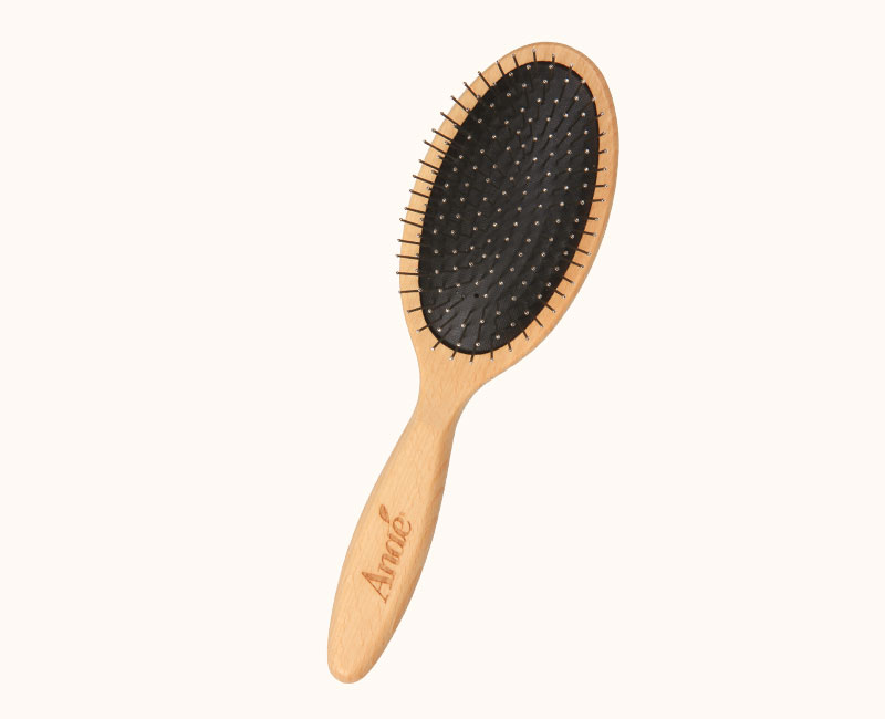Brosse Fine Picots Bois Hêtre Ciré