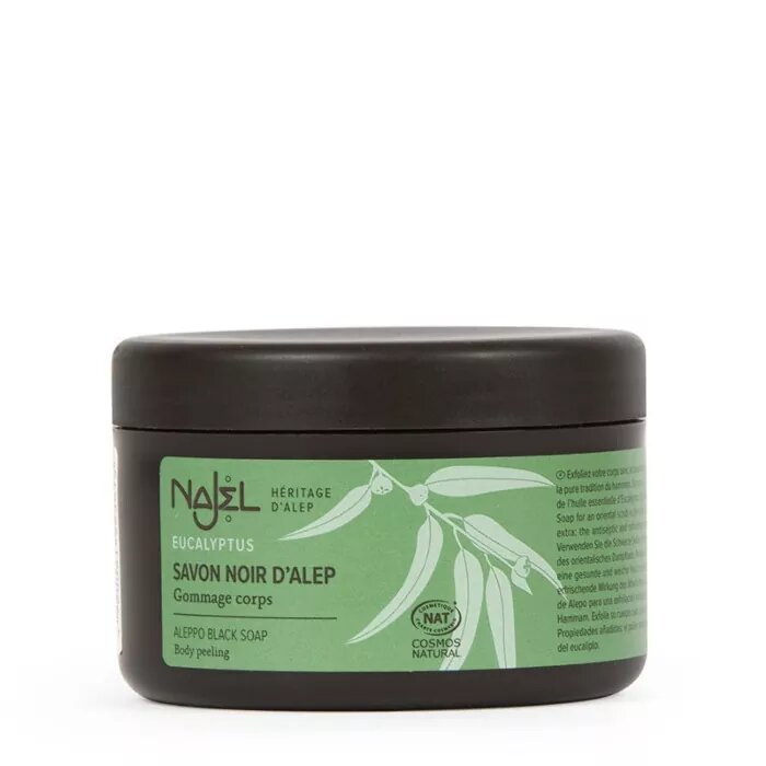 Savon Noir D'Alep À L'Eucalyptus (180G)