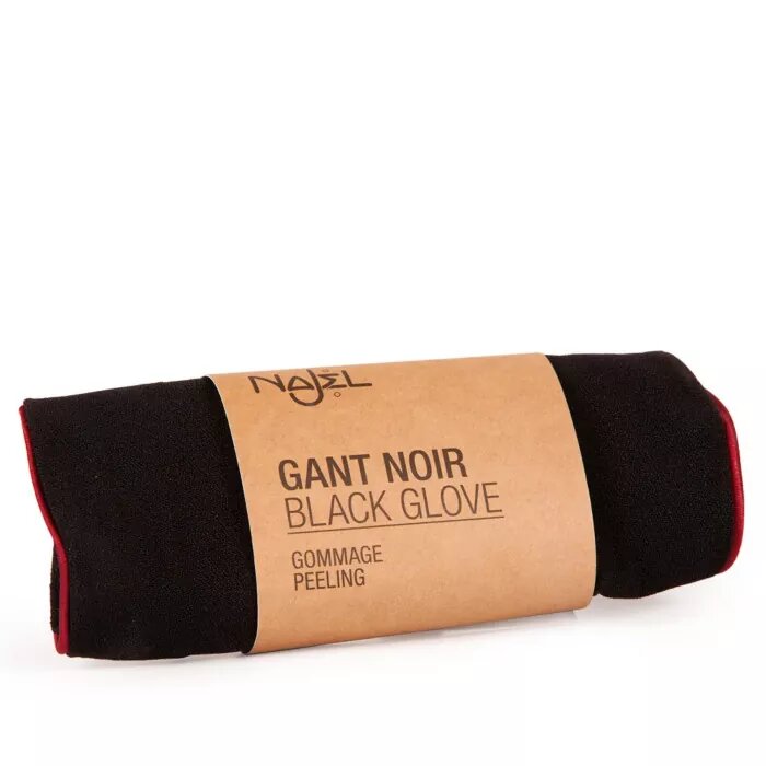 Gant noir de gommage - Najel