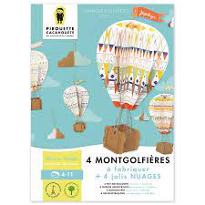 Kit 4 Montgolfières