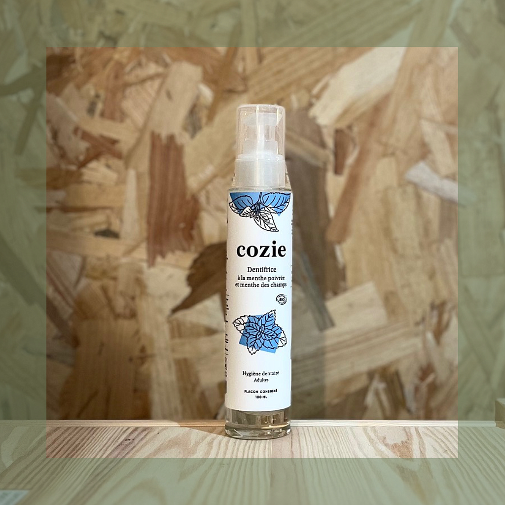 Dentifrice À La Menthe Poivrée &amp; À La Menthe Des Champs - Cozie