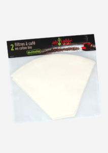 Filtre à café en coton bio