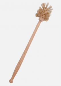 Goupillon en bois et crin de cheval