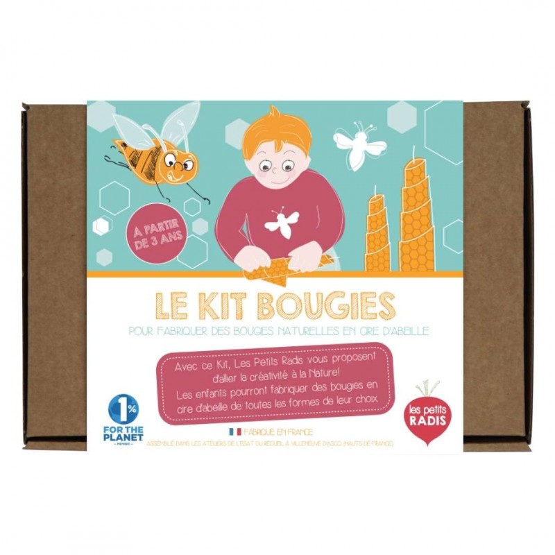 Kit Pour Fabriquer Des Bougies En Cire D'Abeille