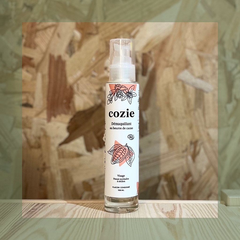 Lait Démaquillant Au Beurre De Cacao Cozie