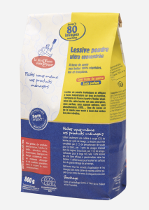 Lessive en poudre ultraconcentrée 800 g - Ecodis