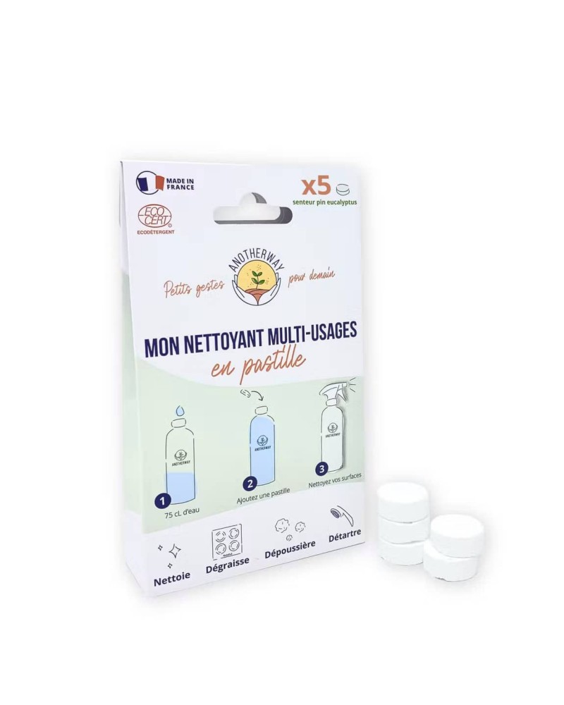 Pack De 5 Pastilles De Produit Ménager - Pin Eucalyptus