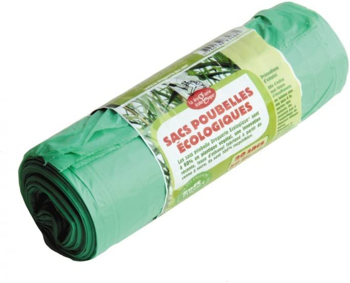 Rouleau de 20 sacs poubelle eco 50L
