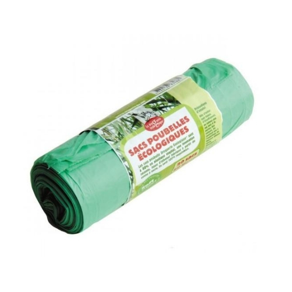 Rouleau de 30 sacs poubelles 30l