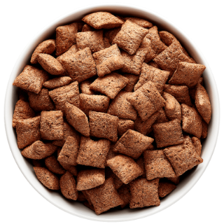 Carrés soufflés chocolat noisette bio - Terra libra