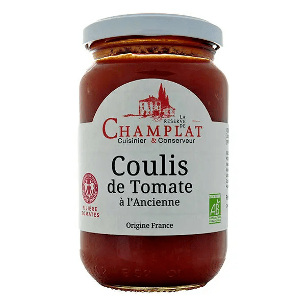 Coulis De Tomate À L'Ancienne 340g bio - Champlat