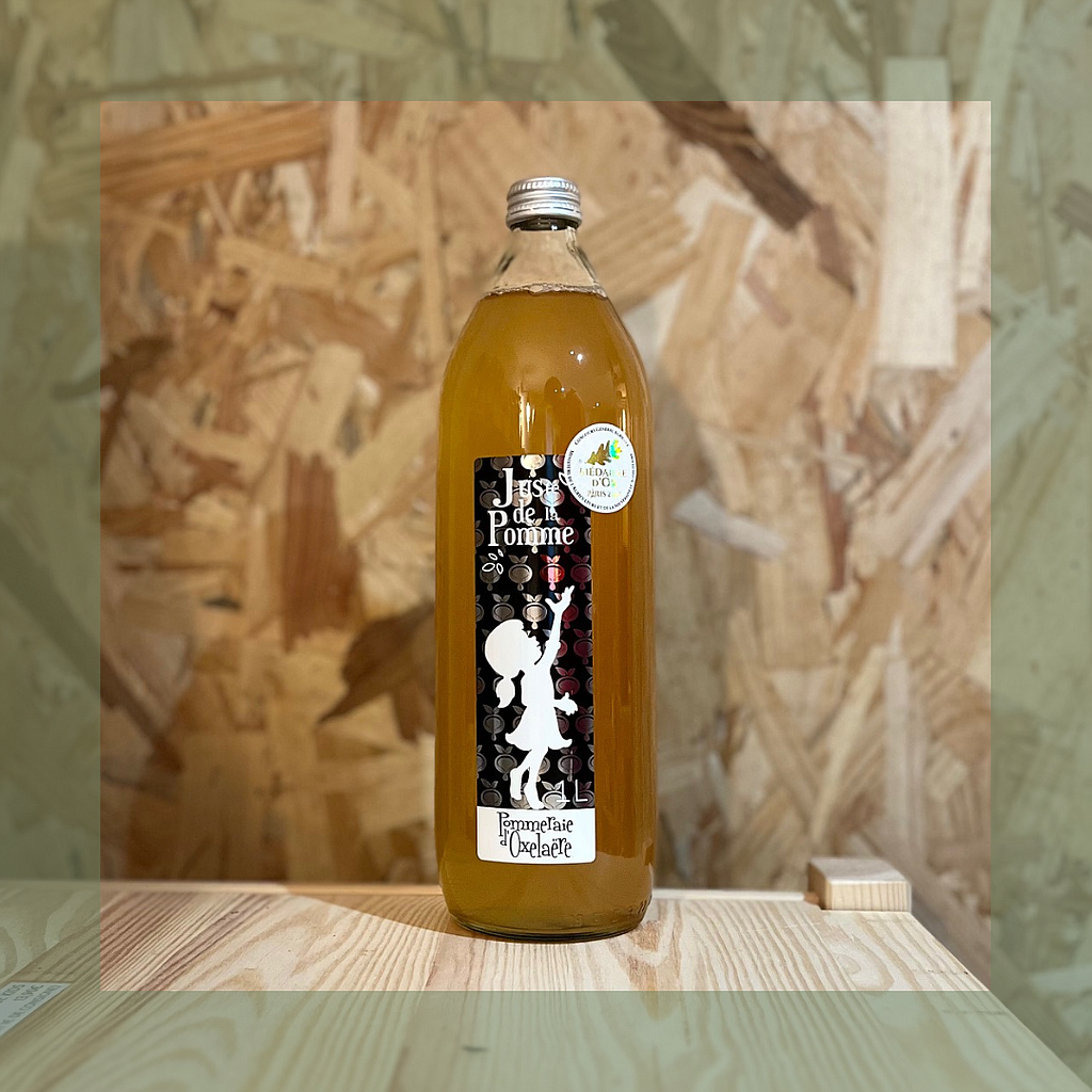 Jus de pomme 1L - La pommeraie d'Oxelaëre