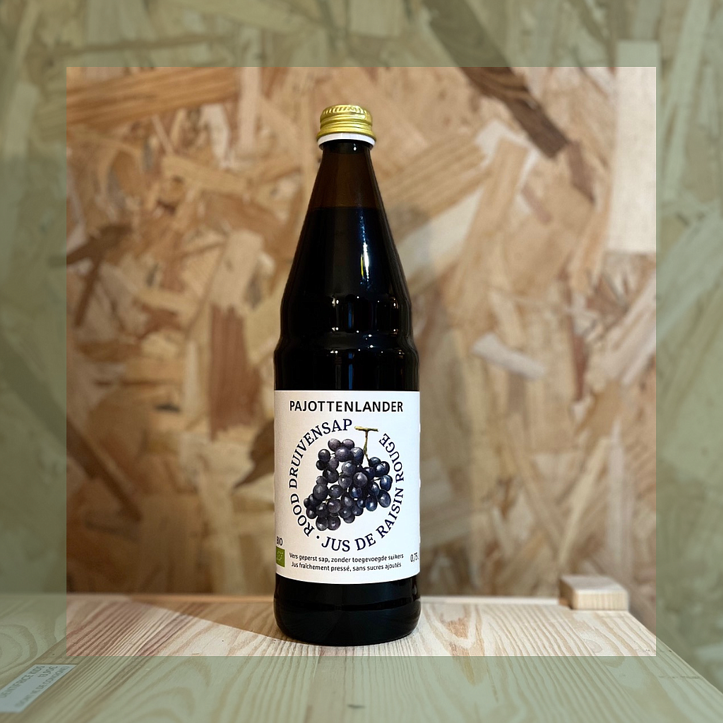 Jus raisin rouge bio - Pajottenlander