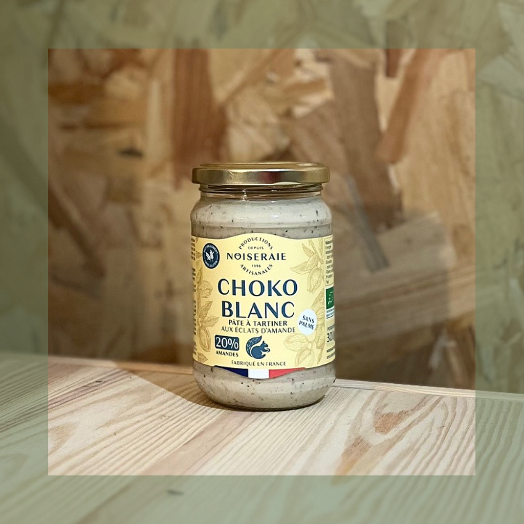 Pâte À Tartiner Choco Blanc 300G Bio
