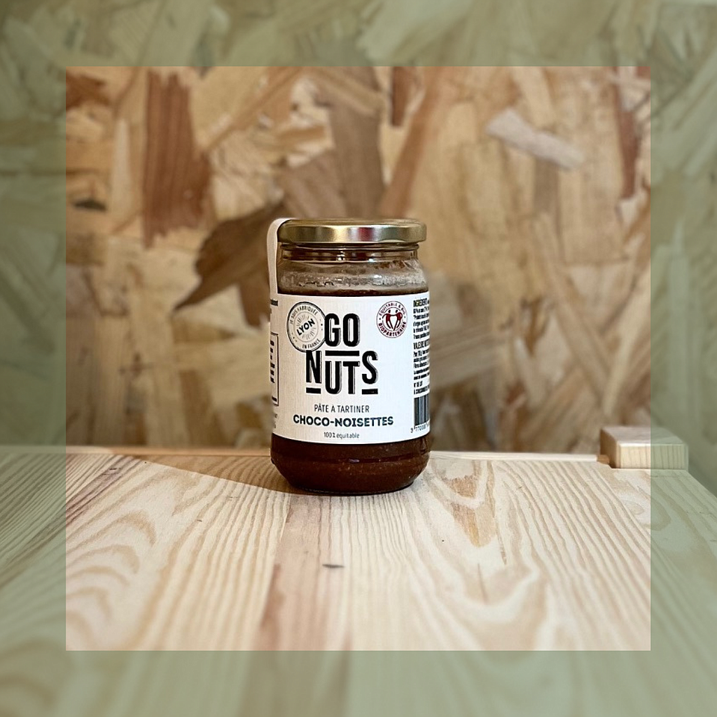 Pâte à tartiner choco noisette bio - Go nuts