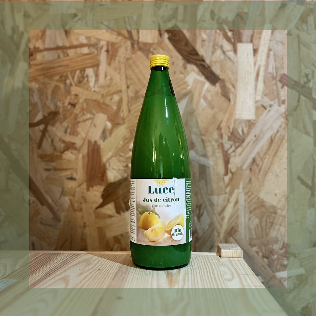 Pur jus de citron bio 1L