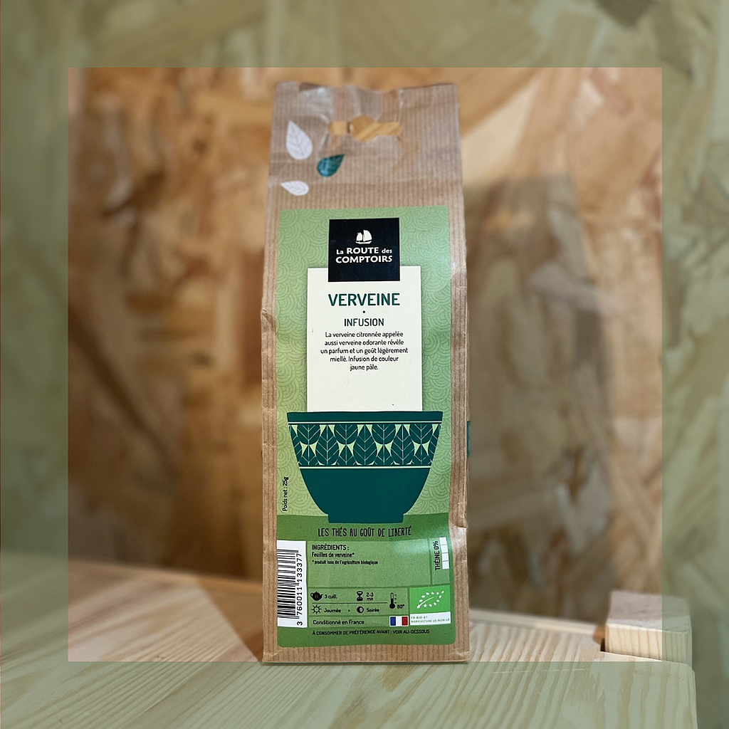 Verveine 25g bio - La route des comptoirs