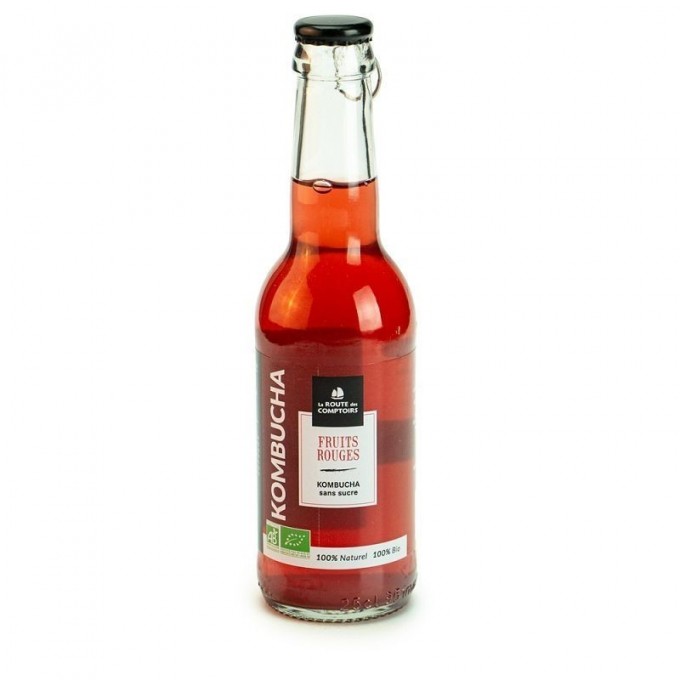 Kombucha Fruits Rouges 25Cl Bio