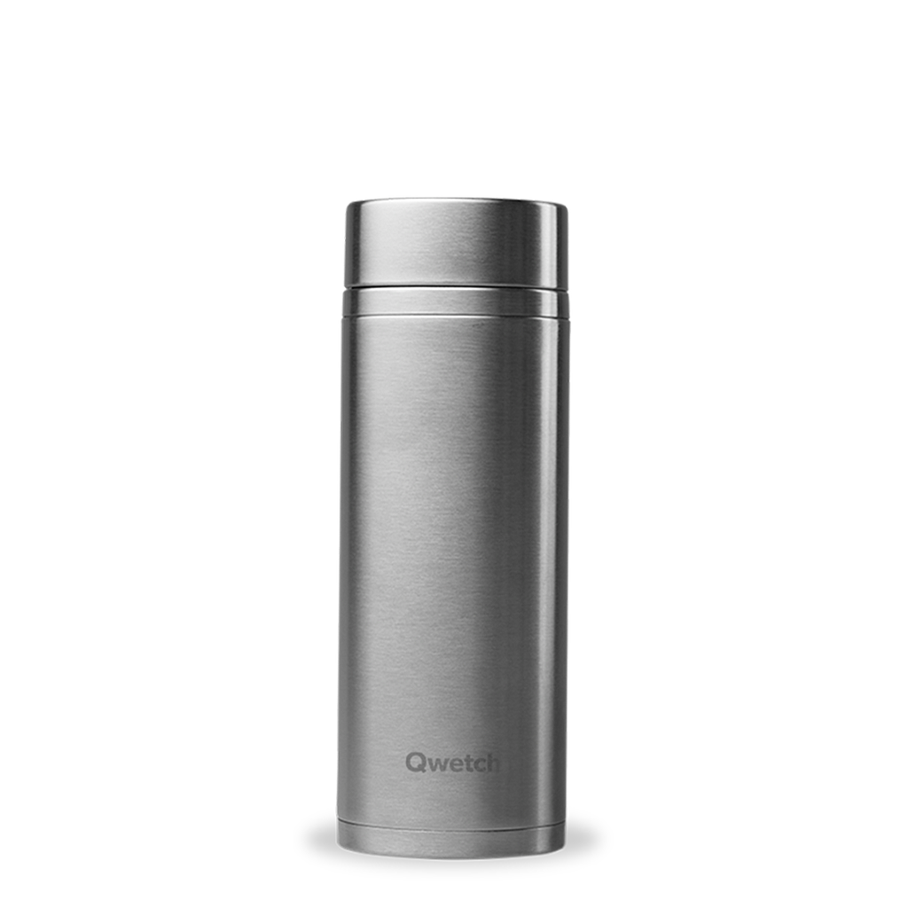 Théière isotherme inox brossé 400ml - Qwetch