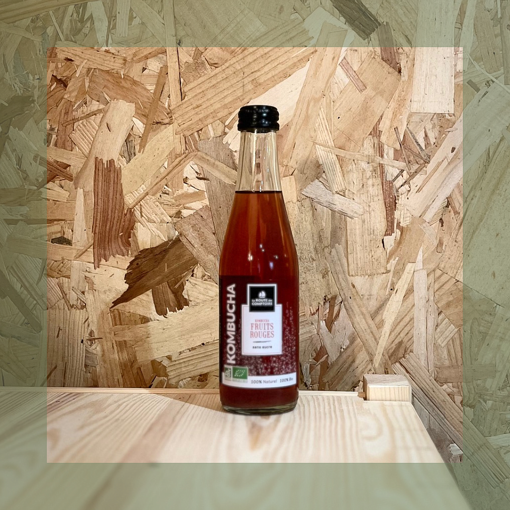 Kéfir De Fruits Passion Rooïbos Bio 33Cl