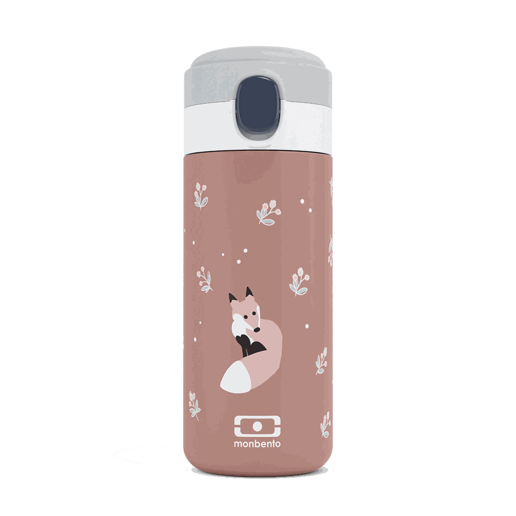 Bouteille isotherme cannelle fox - Mon bento