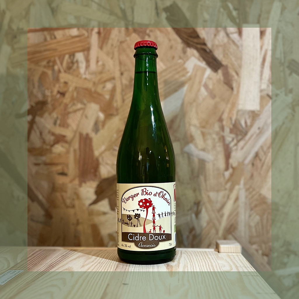 Cidre Doux Ohain Bio 75Cl