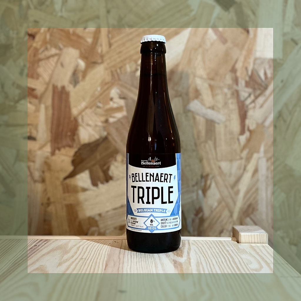 Bière Bellenaert Triple - 8% - Brasserie Bellenaert - Bio 33Cl