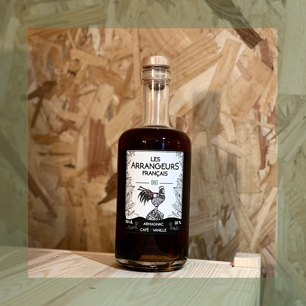 Armagnac arrangé AOC bio - café et vanille
